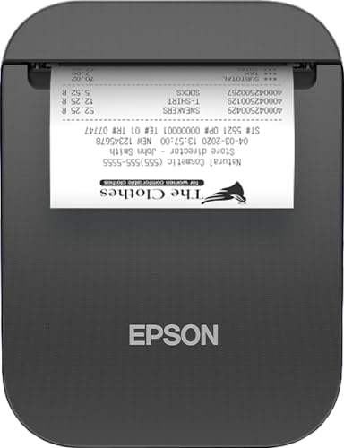 Epson TM-P80II, 8 Punkte/mm (203dpi), USB-C, BT Mobildrucker, Thermodirekt, Auflösung: 8 Punkte/mm (203dpi) von Epson