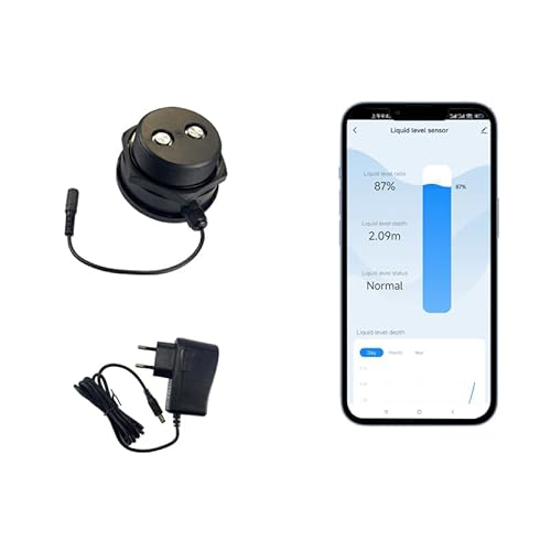 EPTTECH TLC2206-ZB ZigBee App wasserdichte Flüssigkeitserinnerung IP67 Genauigkeit des Flüssigkeitswasserstands des Öltanks Sensorüberwachung Controller Alarmanzeige von EPTTECH