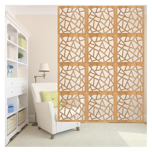 EPYBJYWQ Hängepaneel Privatsphäre-Schnitzmuster-Trennwand, Trennwand, Raumtrennwand zum Aufhängen an der Decke(70Pcs) von EPYBJYWQ