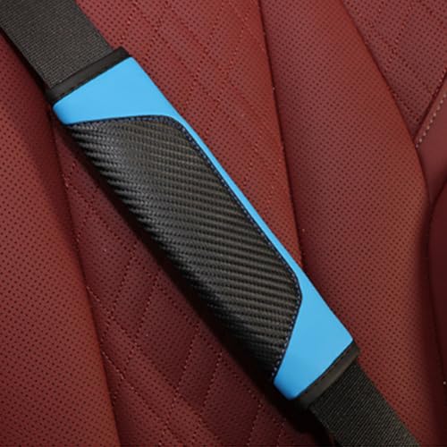 EQHCVCES 2 StüCk Auto Gurtpolster FüR Skoda Kamiq/2019 2020 2021 2022 2023, Autogurt Polster Gurtschoner Erwachsene Sicherheitsgurt Polsterung Gurt Sitzgurt ZubehöR,B von EQHCVCES