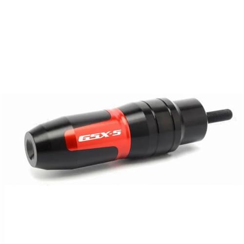 EQJSHL Motorrad Auspuff Rahmen Sliders Crash Pads Fallen Protector Schutz Für Suzuki GSX-S 750 GSX-S 1000 GSX-S750 GSX-S1000 GSXS Sturzschutz Sturzpads(ROT,X-2) von EQJSHL