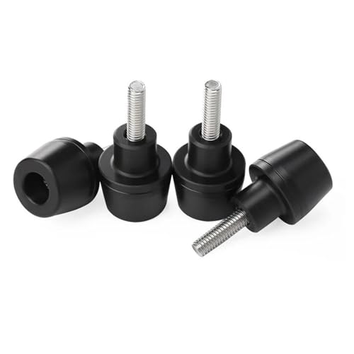 EQJSHL Motorrad-Rahmengleiter, Sturzpads Für Y&amaha MT03 MT25 YZF R3 R25 MT-03 MT-25, Vorderradkotflügel, Gabel-Radachsen-Schutzpad Sturzschutz Sturzpads(Schwarze Vorderseite) von EQJSHL
