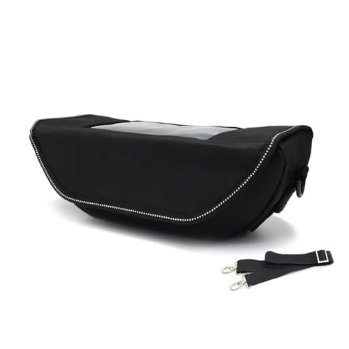 EQJSHL Motorrad Satteltasche Motorrad-Lenkertasche Für Ducati Multistrada 1200 950 1260 V4 V4S Hypermotard 950 Monster 797 821 Platzierung des Lenkerwerkzeugs Motorradtasche von EQJSHL