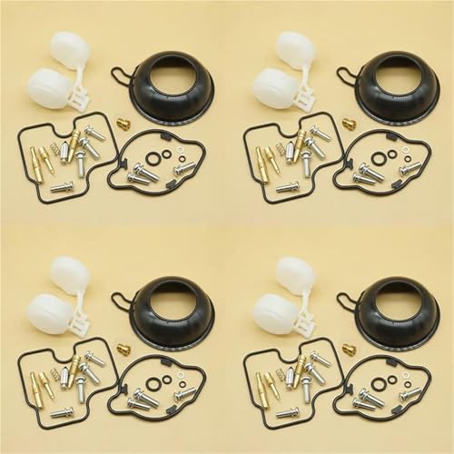 EQJSHL Motorrad-Vergaser-Reparatursatz Für H&onda CBR600F CBR600F2 CBR 600F CBR 600 F2 1991 1992 1993 1994 Vergaser-Schwimmermembran Vergaser Reparatursätze Ersatz(Farbe 1) von EQJSHL