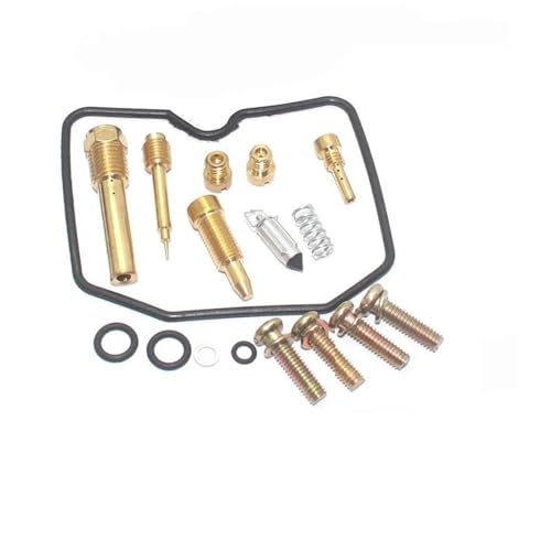 EQJSHL Motorrad-Vergaser-Reparatursatz Für K&awasaki KL650 KLR650 KLX650 KL KLX KLR 650 Tengai, Absperrventil Mit Kleiner Membran Vergaser Reparatursätze Ersatz(Satz 3) von EQJSHL