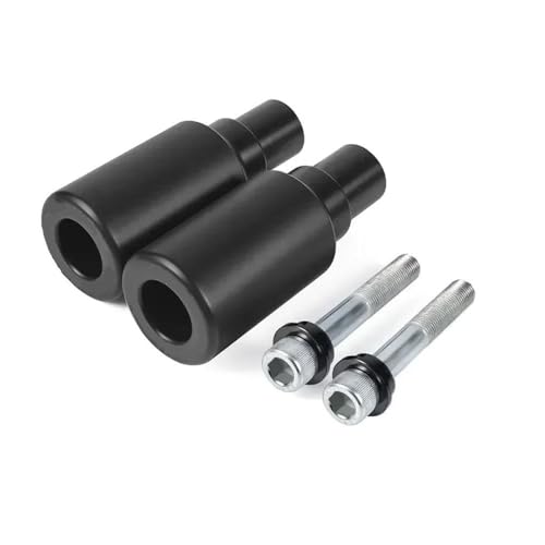 EQJSHL Motorrad Vorne Hinten Rad Achse Crash Sliders Protector Für Y&amaha MT-07 FZ-07 MT07 FZ07 FZ MT 07 2014-2025 Rahmen Slider Fallen Protector Sturzschutz Sturzpads(Set A) von EQJSHL