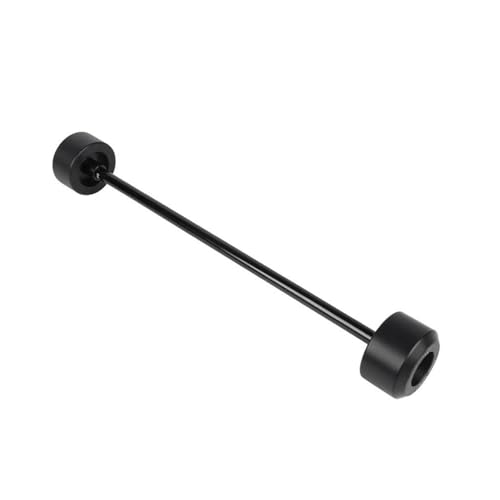 EQJSHL Motorrad Vorne Hinten Rad Achse Gabel Rahmen Sliders Anti Crash Protector Für CFMOTO 675SR-R NK675 675NK 675 SRR NK SR SS Fallen Schutz Sturzschutz Sturzpads(Schwarze Rückseite) von EQJSHL