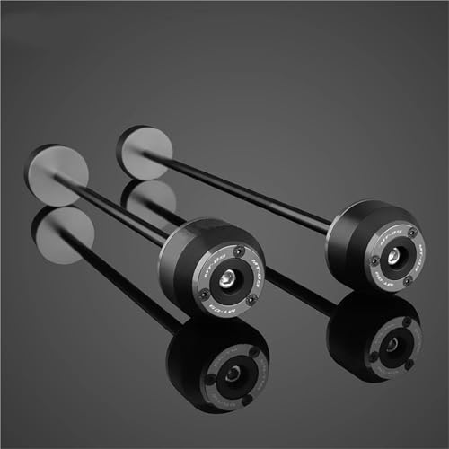 EQJSHL Motorrad Vorne Hinterachse Gabel Rad Crash Slider Protector Pads Für Y&amaha MT09 MT-09 SP 2017-2021 Fallen Schutz Sturzschutz Sturzpads(Titan) von EQJSHL
