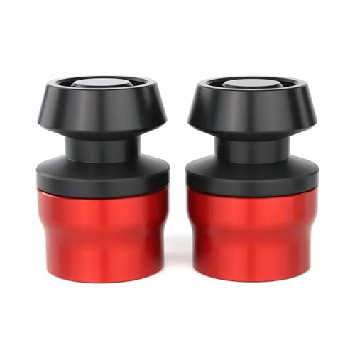 EQJSHL Sturzpads Für Vorder- Und Hinterachse, Gabel, Für Suzuki GN125/250/400, GSXR 125/750, DR125SM, DR200SE, DR250, DR-Z50/70/110/125 RM80 Sturzschutz Sturzpads(Rot 1,HINTEREN) von EQJSHL