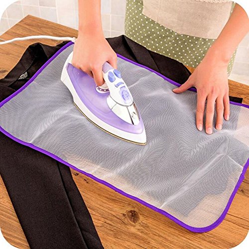 EQLEF 2 STK Bügel Pads Schutzhitzebeständige Mesh-Stoff-bügelnde Kleidung Scorch Isolierung Schutzabdeckung Mat Zufällige Farbe EQLEF 2 STK Bügel Pads Schutzhitzebeständige Mesh-Stoff-bügelnde Kleidung Scorch Isolierung Schutzabdeckung Mat Zufällige Farbe von EQLEF