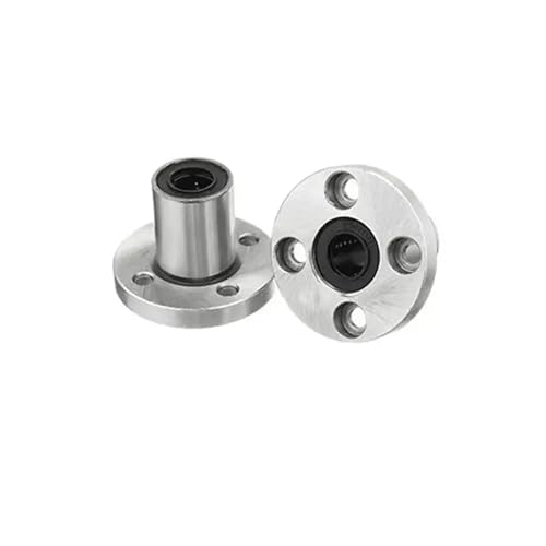 LMF10UU Typ 10mm Flansch Linearlager CNC Teile for 3D Drucker Stange 1Pcs von EQLEUBEP