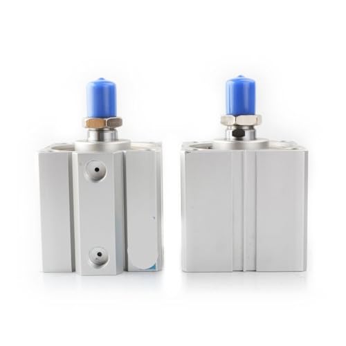 SDA63 63mm Bohrung Mit Magnet Kompaktzylinder Doppeltwirkend Pneumatischer Zylinder 1 Stücke(SDA63-60S,Male Thread) von EQLEUBEP