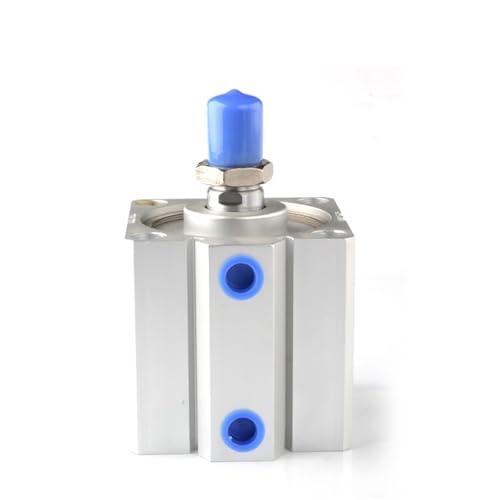 SDA63 Ohne Magnet 63mm Bohrung Größe Kompakte Zylinder Doppel Wirkenden Zylinder Pneumatische Teile 1Pcs(SDA63-30,Female Thread) von EQLEUBEP