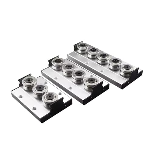 SGR20 Eingebauter zweiachsiger Kernrollenschieber 3/4/5 Radblockschieber/mit Schloss for CNC-Teile 1 Stück(5 wheel-lock) von EQLEUBEP