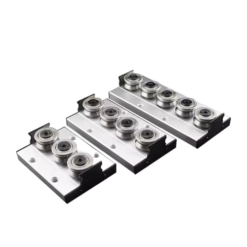 SGR25 Eingebauter zweiachsiger Kernrollenschieber 3/4/5 Radblockschieber/Mit Schloss for CNC-Teile 1St(4 wheel-lock) von EQLEUBEP