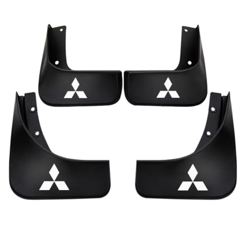 EQLIFD 4 Stück Auto Schmutzfänger, für Mitsubishi ASX 2020-2023 Vorher Nachher Spritzschutz Kotflügel Anti-Splash Guards Schutz Splash Guards Zubehör von EQLIFD