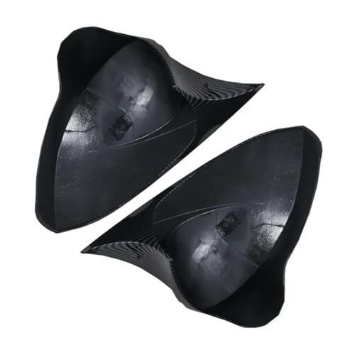 EQLIFD Auto Links Rechts Rückspiegel Gehäuse, für SEAT Leon MK2 Ibiza MK4 6J 2008-2017 Seitenspiegelgehäuse ersetzen Abdeckkappen Gehäuse Kratzfestes Zubehör von EQLIFD