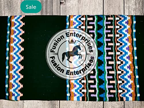 EQUIEMPRESS Sattelunterlage Western Show/Westernsatteldecke aus Neuseelandwolle, Top Wool Pad Sensor Flex (Anpassung möglich) VK-082 (36" x 36") von EQUIEMPRESS