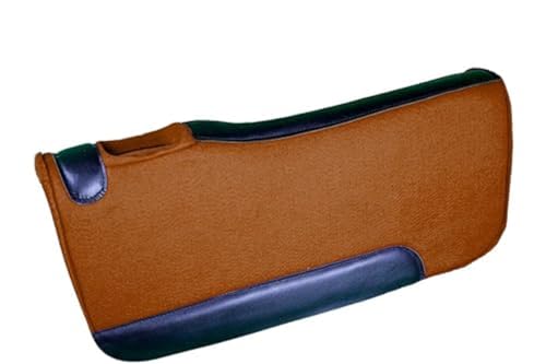 EQUIGEAR Westernpferd-Filzpad/Konturpad aus hochwertigem Wollfilz in den Größen 32 x 32 Zoll und 30 x 30 Zoll A01 (30X30) von EQUIGEAR