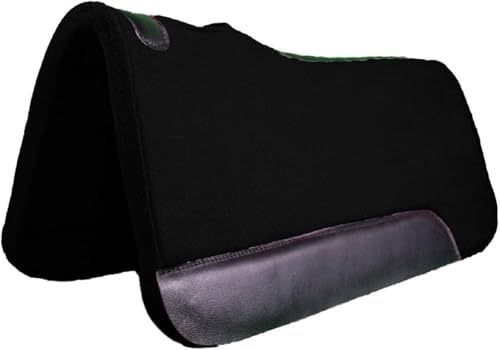 EQUIGEAR Westernpferd-Filzpad/Konturpad aus hochwertigem Wollfilz in den Größen 32 x 32 Zoll und 30 x 30 Zoll A02 (30X30) von EQUIGEAR