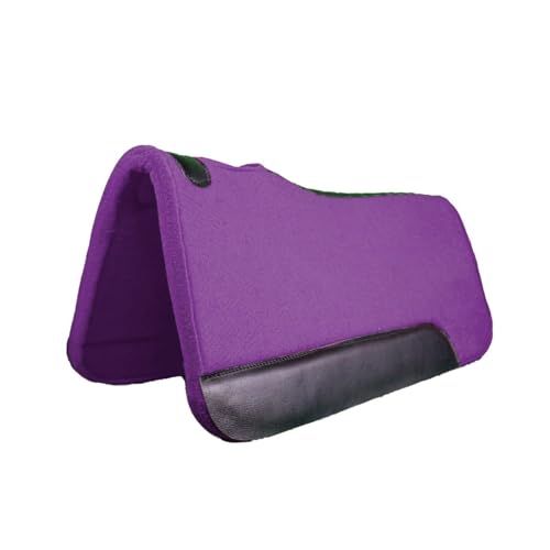 EQUIGEAR Westernpferd-Filzpad/Konturpad aus hochwertigem Wollfilz in den Größen 32 x 32 Zoll und 30 x 30 Zoll A06 (32x32) von EQUIGEAR