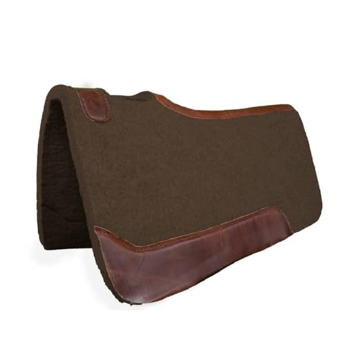EQUIGEAR Westernpferd-Filzpad/Konturpad aus hochwertigem Wollfilz in den Größen 32 x 32 Zoll und 30 x 30 Zoll A45 (32X32) von EQUIGEAR