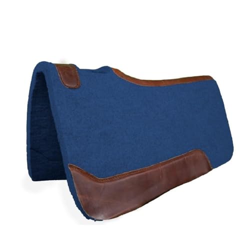 EQUIGEAR Westernpferd-Filzpad/Konturpad aus hochwertigem Wollfilz in den Größen 32 x 32 Zoll und 30 x 30 Zoll A46 (32X32) von EQUIGEAR
