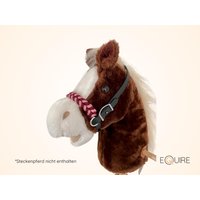Personalisierbares Hobby Horse Zaumzeug - Biothane, Geflochtener Paracord-Nasenriemen, 2 Farben, Handgemachte Trense Für Steckenpferde von EQUIREshop