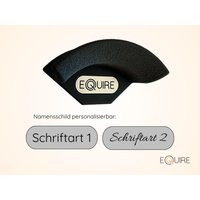 Trensenhalter - Schraubfix | Mit Namensschild Zum Schrauben Halfterhalter Personalisierbar Aufbewahrung Reitzubehör Geschenk Reiter von EQUIREshop