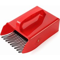 Blaubeerkamm – Beerenlöffel – Beerenpflückwerkzeug aus Kunststoff zum Pflücken von Himbeeren, Brombeeren, Blaubeeren und Johannisbeeren (rot). von ER-SIICE