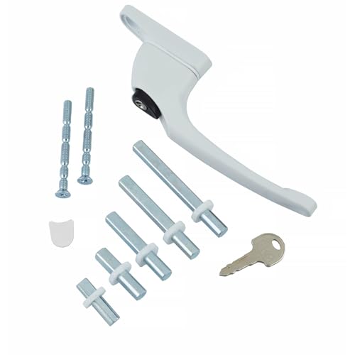 ERA B0CJ2MRNBT Maxim Inline Multi Spindle Handle is Non to Suit Both Right and Left Handed Window Applications Fenstergriff, weiß von ERA