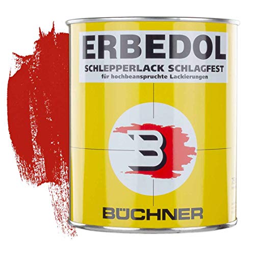 Erbedol | Schlepperlack | Bergmann | rot | SL3030 | 0,75 l | restaurieren | Traktor | lackieren | Farbe | Trecker | Frontlader | Lack | Lackierung | Farbton | schnelltrocknend | deckend | stoßfest von Erbedol