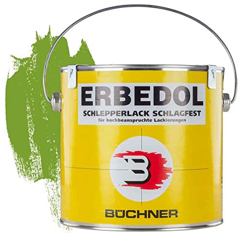 Erbedol | Schlepperlack | Claas | saatengrün | SL6320 | 2,5 l | Traktor | Agrar | Lack | Farbton | Lackierung | kratzfest | wetterfest | stoßfest | Schlepper | glänzend | universal | deckend von Erbedol