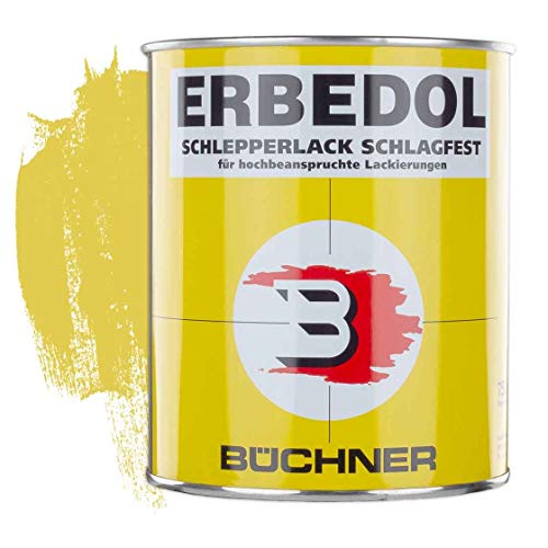 Schlepperlack | ELFENBEIN | RAL 1014 | 0,75 l | restaurieren | Traktor | lackieren | Farbe | Trecker | Frontlader | Lack | Lackierung | Farbton | schnelltrocknend | deckend von ERBEDOL