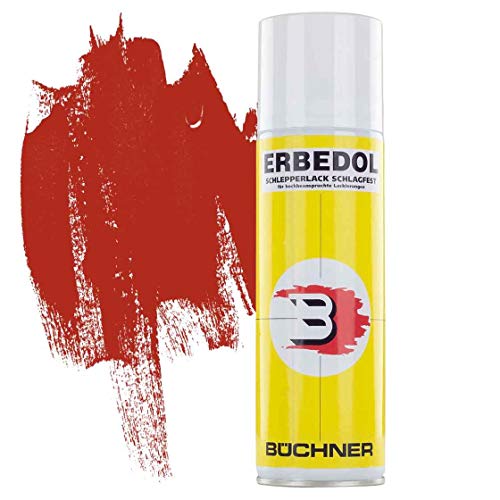 Erbedol | Schlepperlack | Annaburg | Sauerburg | feuerrot | RAL 3000 | Sprühdose | Beschichtung | Restaurierung | Traktor | Lack | Farbton | Lackierung | kratzfest | wetterfest | stoßfest | glänzend von Erbedol