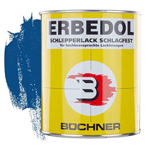 Schlepperlack | FORDSON BLAU | 0,75 l | restaurieren | Traktor | lackieren | Farbe | Trecker | Frontlader | Lack | Lackierung | Farbton | schnelltrocknend | deckend Schlepperlack | FORDSON BLAU | 0,75 l | restaurieren | Traktor | lackieren | Farbe | Trecker | Frontlader | Lack | Lackierung | Farbton | schnelltrocknend | deckend von ERBEDOL