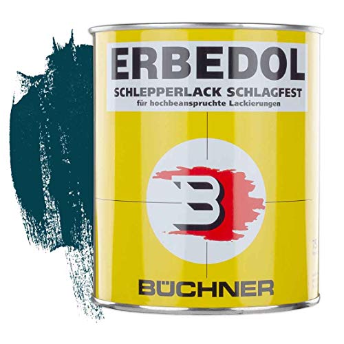 ERBEDOL | Schlepperlack | Hanomag | blau | SL5360 | 0,75 l Farbe | Beschichtung | Restaurierung | Traktor | Agrar | Lack | Farbton | Lackierung | kratzfest | Landmaschinenlack | deckend von Erbedol