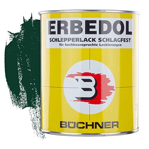 Schlepperlack | HANOMAG-GRÜN NEU | 0,75 l | restaurieren | Traktor | lackieren | Farbe | Trecker | Frontlader | Lack | Lackierung | Farbton | schnelltrocknend | deckend von ERBEDOL