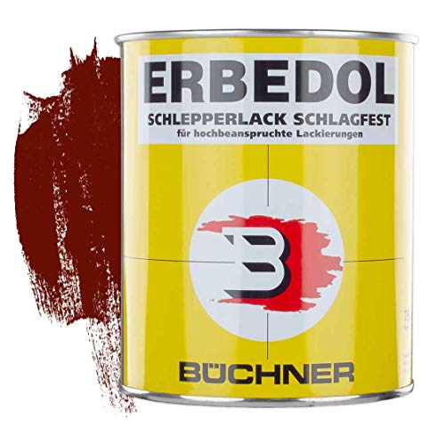 Erbedol | Schlepperlack | IHC | rot | SL3390 | ab 1981 | 0,75 l | restaurieren | Traktor | lackieren | Farbe | Trecker | Frontlader | Lack | Lackierung | Farbton | schnelltrocknend | deckend von Erbedol