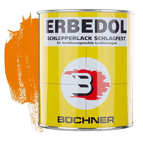 Schlepperlack | STEYR ORANGE | 0,75 l | restaurieren | Traktor | lackieren | Farbe | Trecker | Frontlader | Lack | Lackierung | Farbton | schnelltrocknend | deckend von ERBEDOL