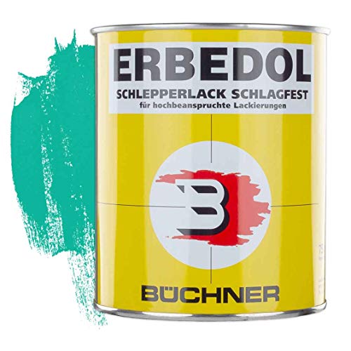 Erbedol | Schlepperlack | Unimog | meergrün | SL6410 | 0,75 l | restaurieren | Traktor | lackieren | Farbe | Trecker | Frontlader | Lack | Lackierung | Farbton | schnelltrocknend | deckend von Erbedol