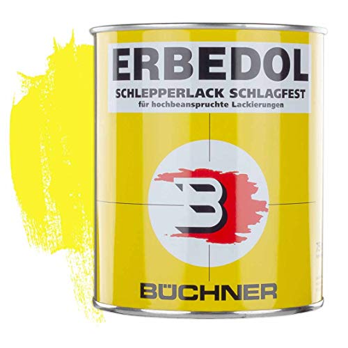 Schlepperlack | ZINKGELB | RAL 1018 | 0,75 l | restaurieren | Traktor | lackieren | Farbe | Trecker | Frontlader | Lack | Lackierung | Farbton | schnelltrocknend | deckend Schlepperlack | ZINKGELB | RAL 1018 | 0,75 l | restaurieren | Traktor | lackieren | Farbe | Trecker | Frontlader | Lack | Lackierung | Farbton | schnelltrocknend | deckend von ERBEDOL