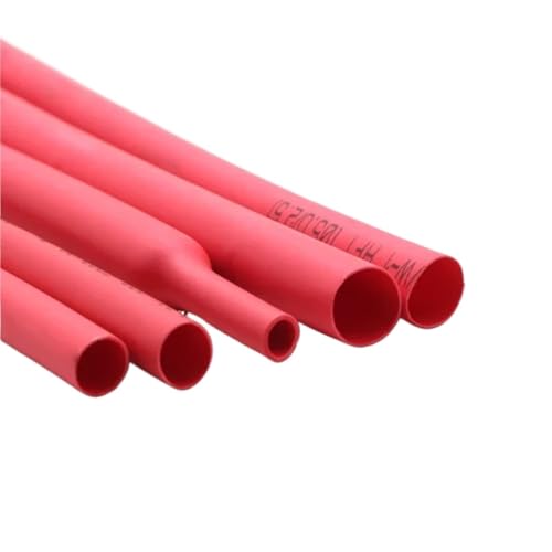 1 Meter Rot Durchmesser 1 2 3 4 5 6 7 8 9 10 12 14 16 20 25 30 40 50 mm Schrumpfschlauch 2:1 Polyolefin Thermo-Kabelhülle Isoliert(50mm) von ERBER
