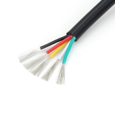 10 m UL2464 Mehradriges Kabel 30 28 26 24 22 20 18 16 14 AWG X 2 3 4 5 6 7 8 9 10 Adern Kanal-Audio-Stromkabel Ummantelte Drähte(5 Cores,28AWG) von ERBER