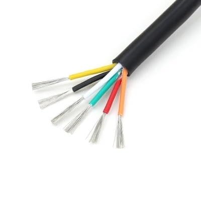 10 m UL2464 Mehradriges Kabel 30 28 26 24 22 20 18 16 14 AWG X 2 3 4 5 6 7 8 9 10 Adern Kanal-Audio-Stromkabel Ummantelte Drähte(6 Cores,26AWG) von ERBER