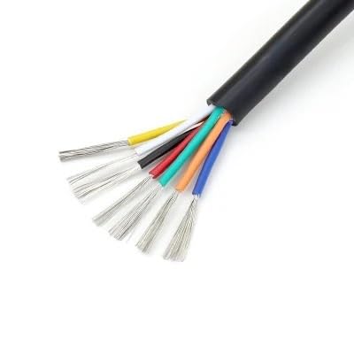 10 m UL2464 Mehradriges Kabel 30 28 26 24 22 20 18 16 14 AWG X 2 3 4 5 6 7 8 9 10 Adern Kanal-Audio-Stromkabel Ummantelte Drähte(7 Cores,18AWG) von ERBER