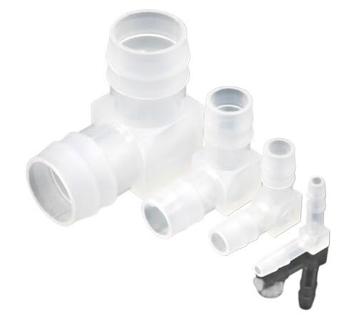 10 stücke ID 4mm ~ 20mm Gewinde 90 Grad Ellenbogen Wasser Anschlussstück Verbindungsrohr Schlauch Rohr Tank Schlauch Adapter Armaturen Gartenbewässerung(Translucent-20mm) von ERBER