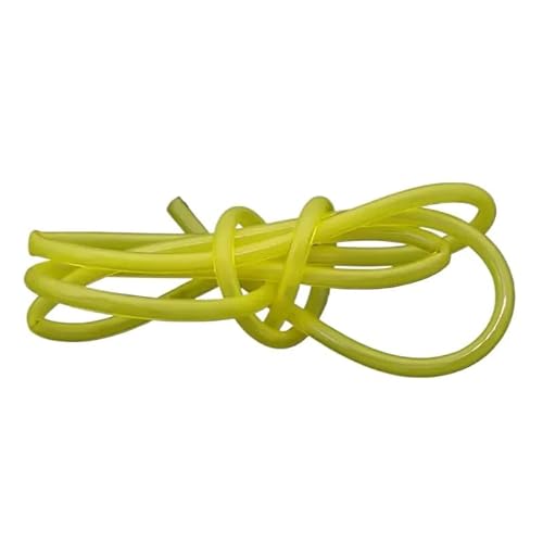 1M Kraftstoff Gas Schlauch String Rohr Benzin Rohr for Trimmer Kettensäge Gebläse Schläuche DIY Werkzeuge 2x3.5/2,5 x5/3x5/3x6/4x6/5x8/6x8/7x10mm(Yellow,ID 7mm x OD 10mm) von ERBER