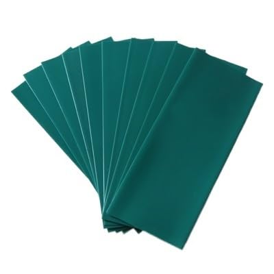 20/100/500 Stück 18650 Lipo-Batterie-Wrap PVC-Schrumpfschlauch vorgeschnitten Breite 29,5 mm x 72 mm Isolierfolie Schutzhülle Pack(Dark Green,250pcs) von ERBER