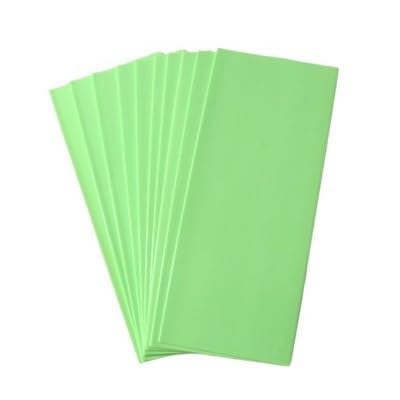 20/100/500 Stück 18650 Lipo-Batterie-Wrap PVC-Schrumpfschlauch vorgeschnitten Breite 29,5 mm x 72 mm Isolierfolie Schutzhülle Pack(Fruit Green,20pcs) von ERBER